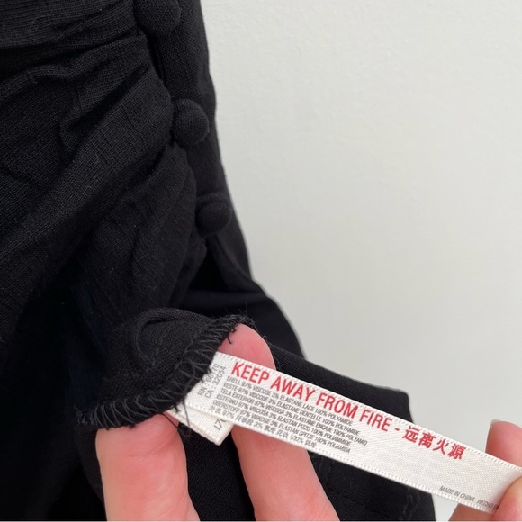 Intimately Free People Dylan Bodycon Mini Dress Black LBD Cocktail Party Small - Picture 13 of 13